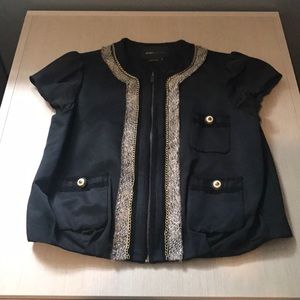 BCBG maxazria Bomber style jacket